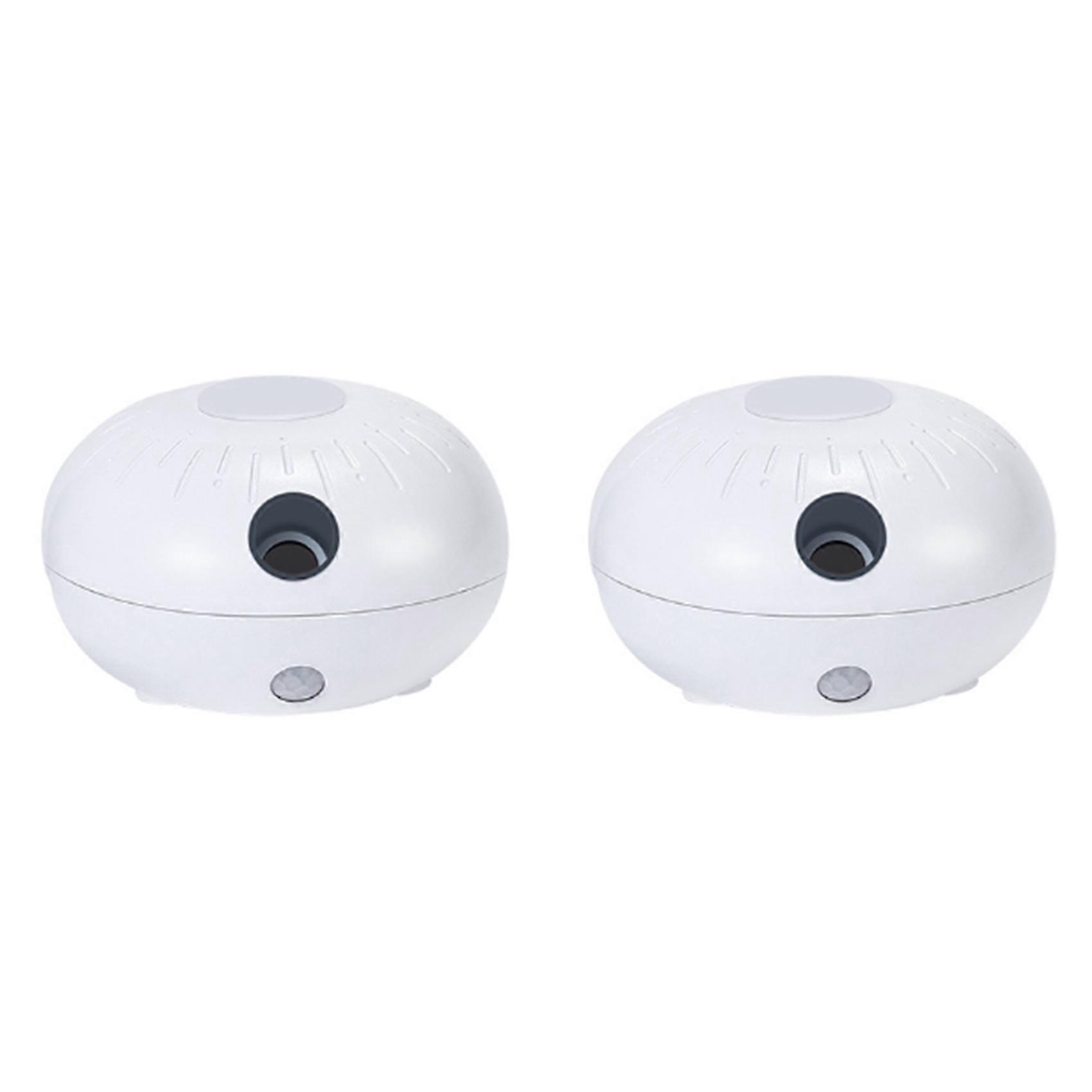 2X Mini Pure Oil Fragrance Diffuser Aromatherapy Machine Automatic Induction Portable Cute for Aroma Diffuser USB