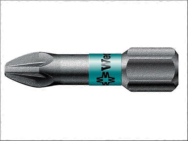 Wera 5056722001 855/1 Btz Bitorsion Pozidriv Pz2 Bit Extra Tough 25Mm Pack 10