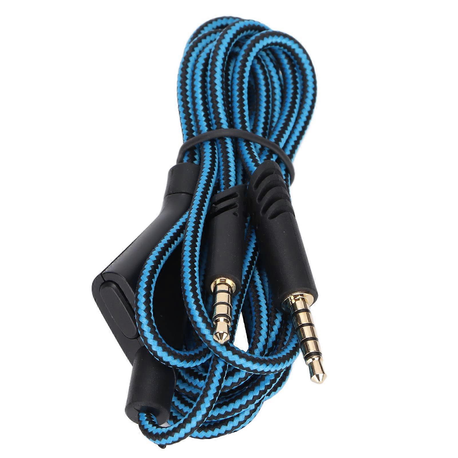 Replacement Cable with Inline Volume Control, Durable Nylon Cord for Astro A10 A40 A40TR Gaming Headset