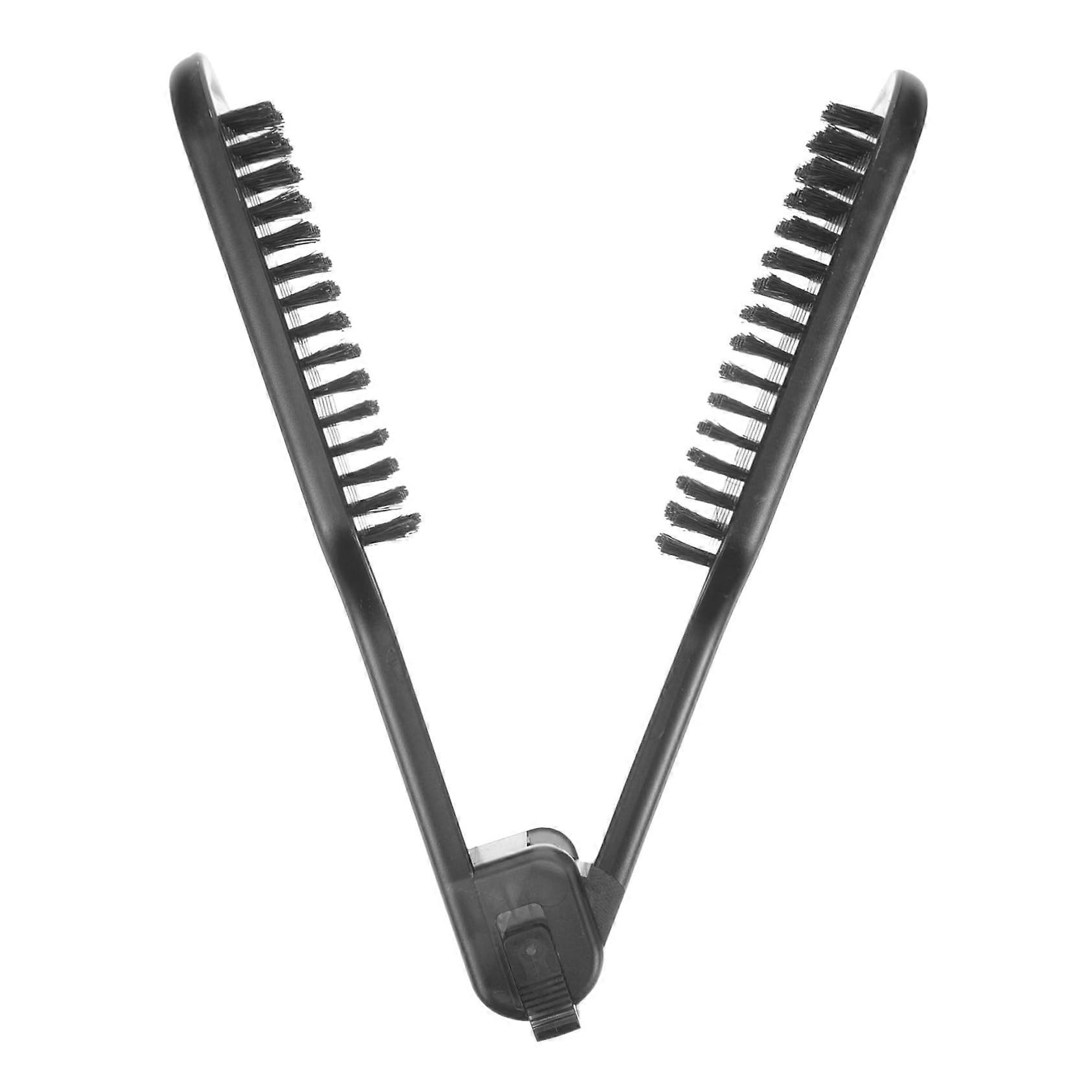 AntiStatic Hair Straightening Comb with Temperature Resistant Brush for SalonQuality Styling