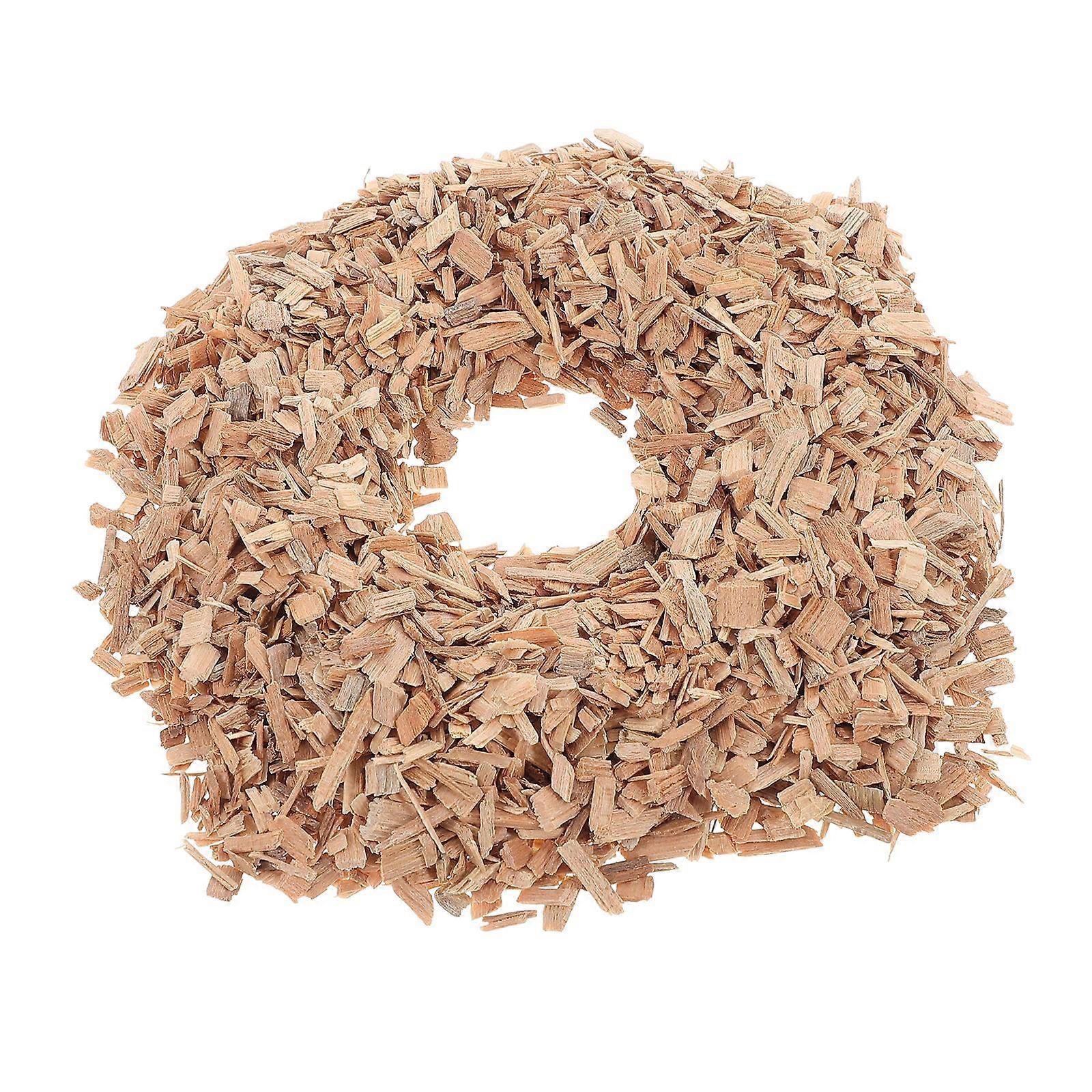 1 Bag Hickory Wood Chips for BBQ Smoking Hickory Wood Chunks Grilling Accessories Wood Smoker Chips Hickory Wood Chip for Smokers