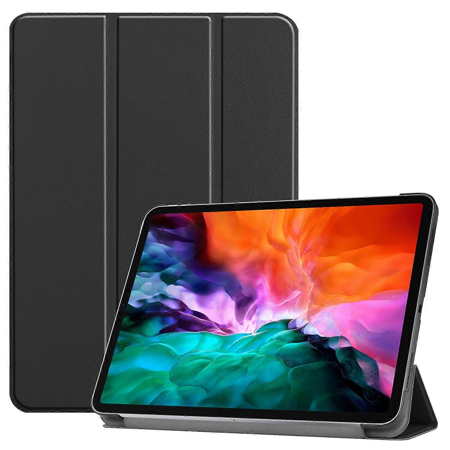 Stable Tri-fold Stand Design Leather Stand Case [Auto Sleep/Wake Function] for iPad Pro 12.9-inch (2