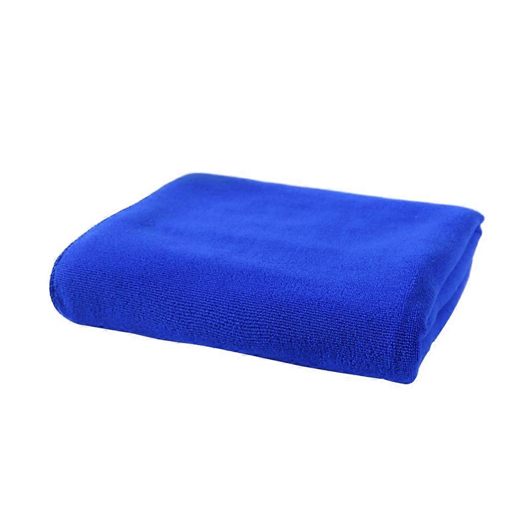 Towel for Bathing Quick Dry Microfiber 3Pcs Large Blue Towels