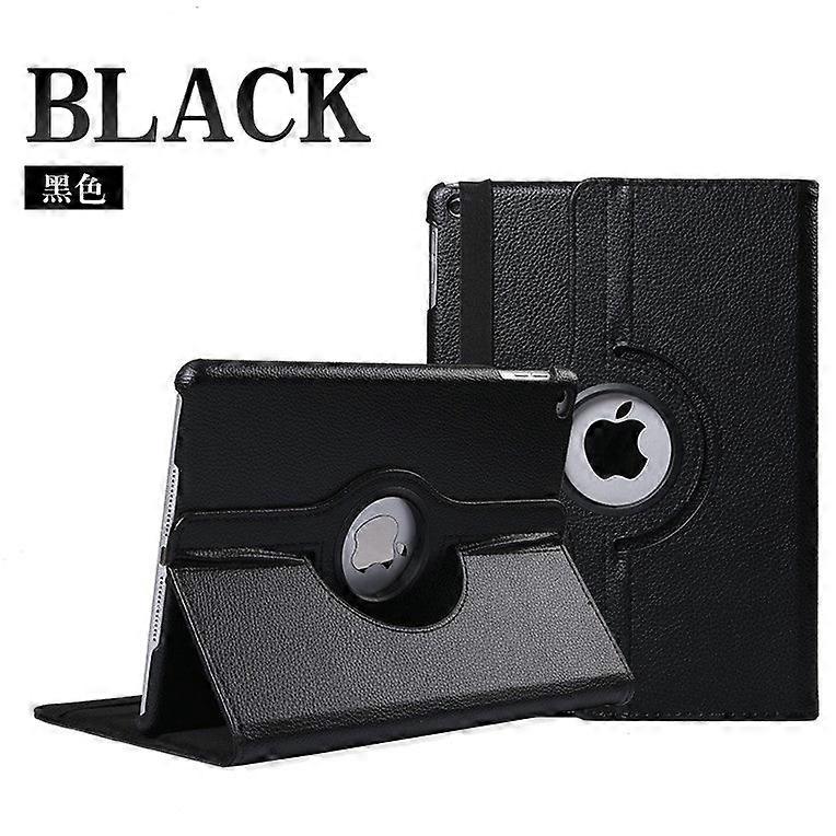 Stylish Case For Ipad Mini1/2/3 Black Leather Strap Litchi Texture