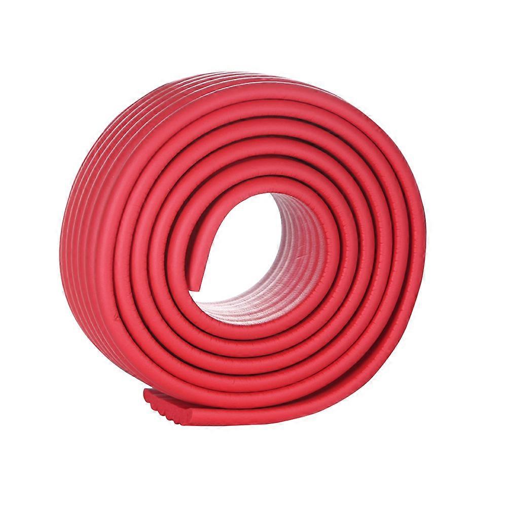 Corner Guard W-Shaped Table Protector for Home Red