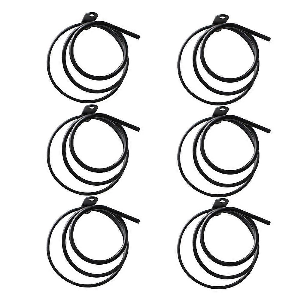 Wall Mounted Rack Iron Holder for 6Pcs Use