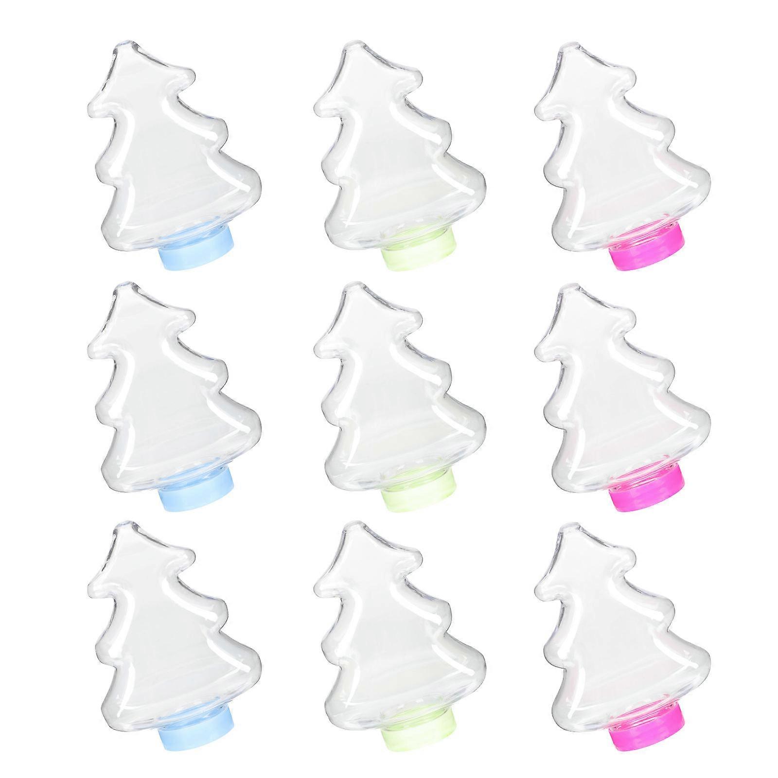 Christmas Tree Candy Box Plastic for Storage 25Pcs Festive Organizer