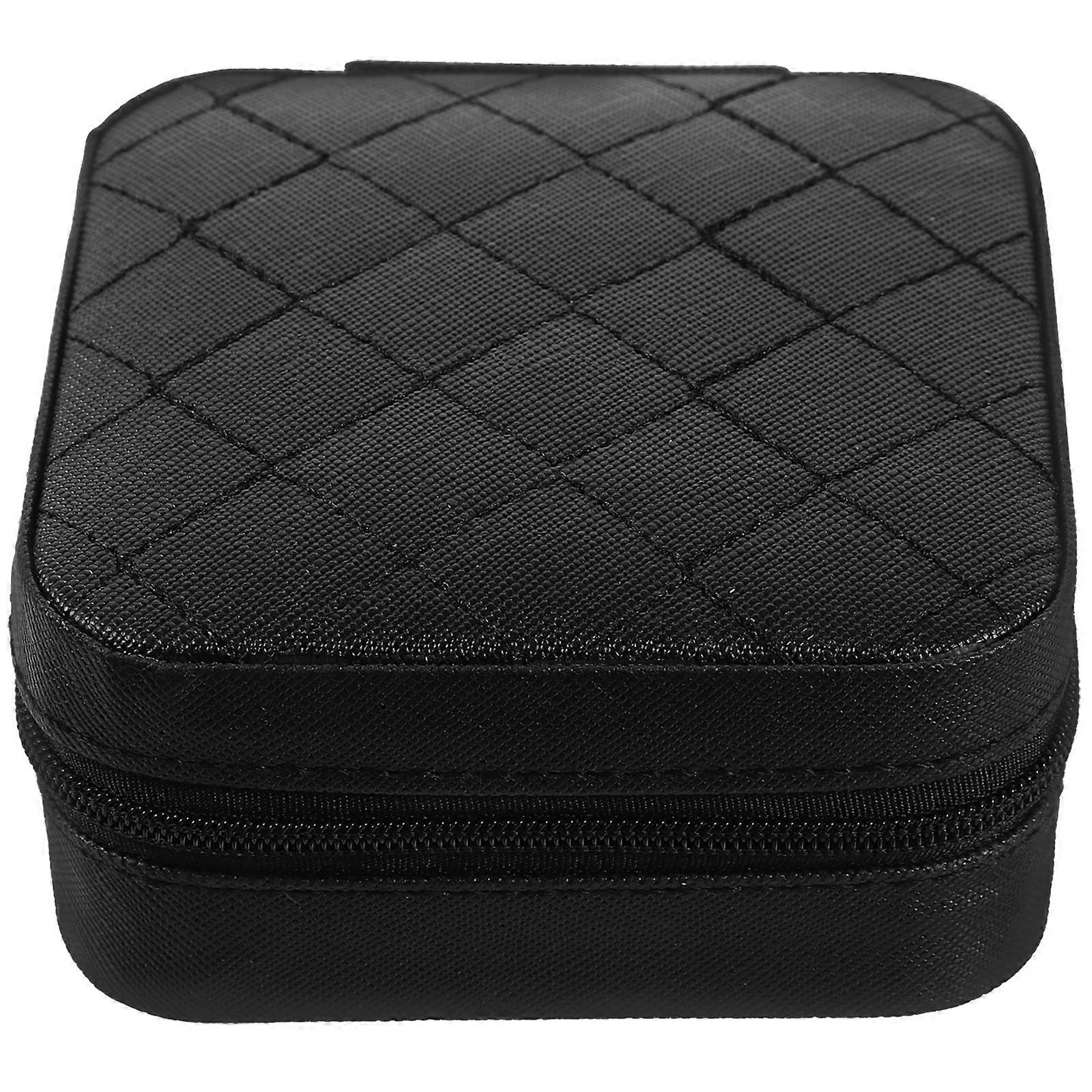 Jewelry Organizer Ear Ring Box for Storage PU Case