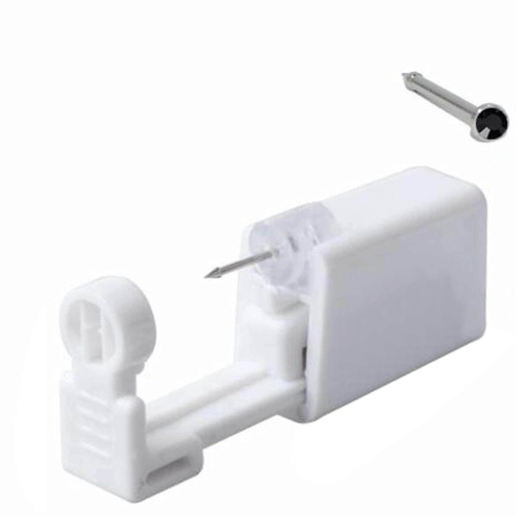 Ear Piercing Kit and Nose Piercing Kit with Studs, Easy Self Piercing, Black 5.5x2.5cm