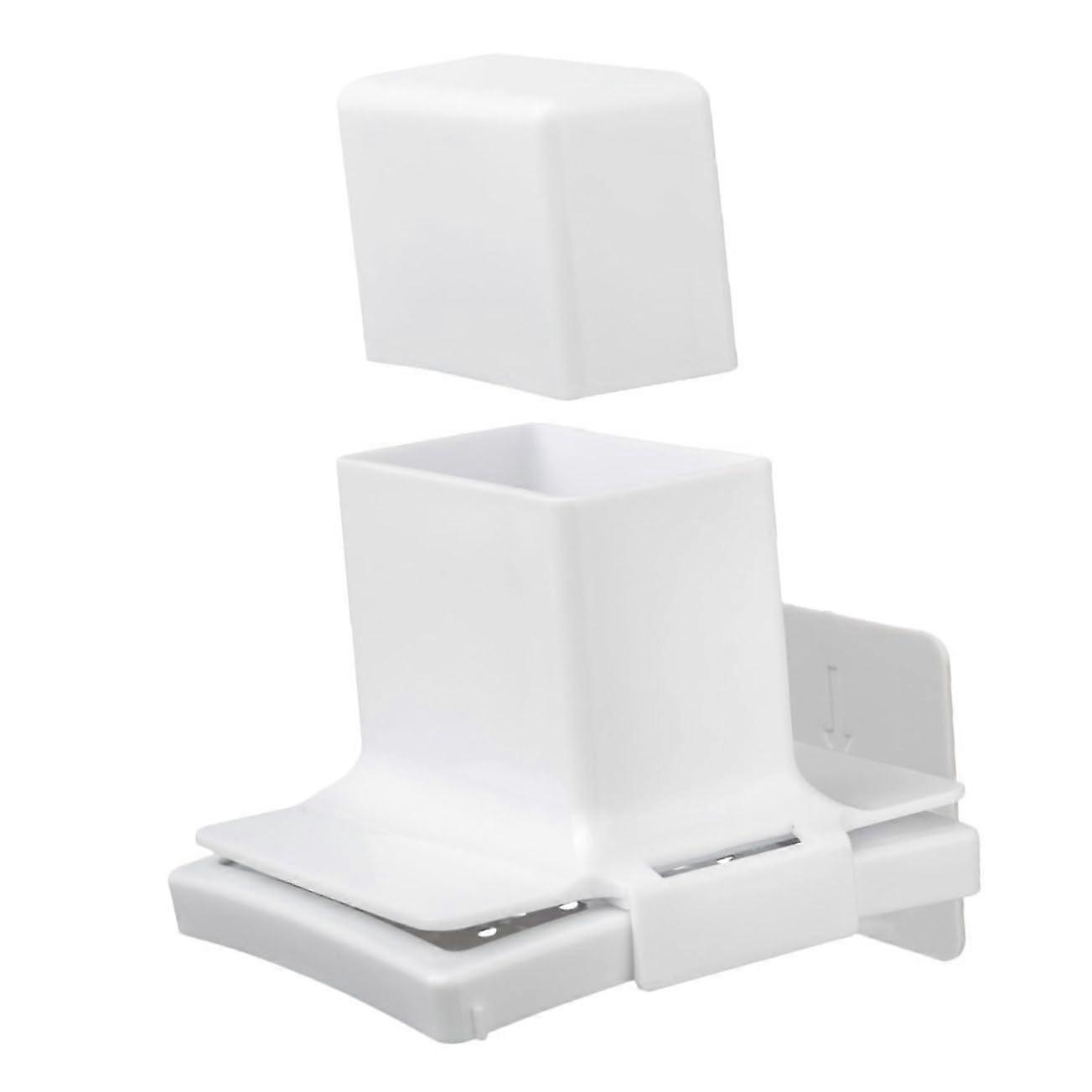 Wall Mounted Soap Holder with Self Draining Design No Drilling Bathroom Space Saving Dish