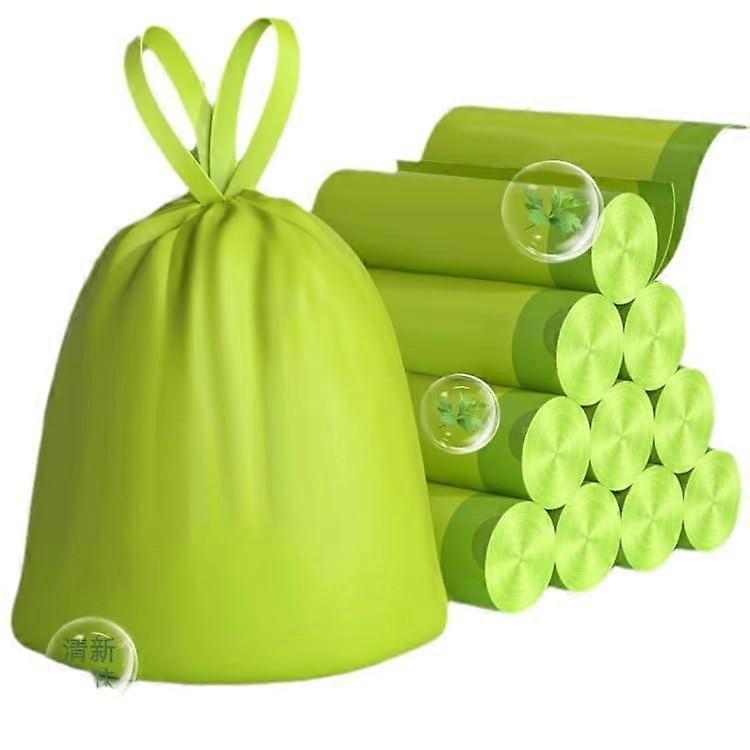 Garbage Bags with Drawstring Closure, Heavy Duty TearResistant Kitchen Trash Bags, 100 Count