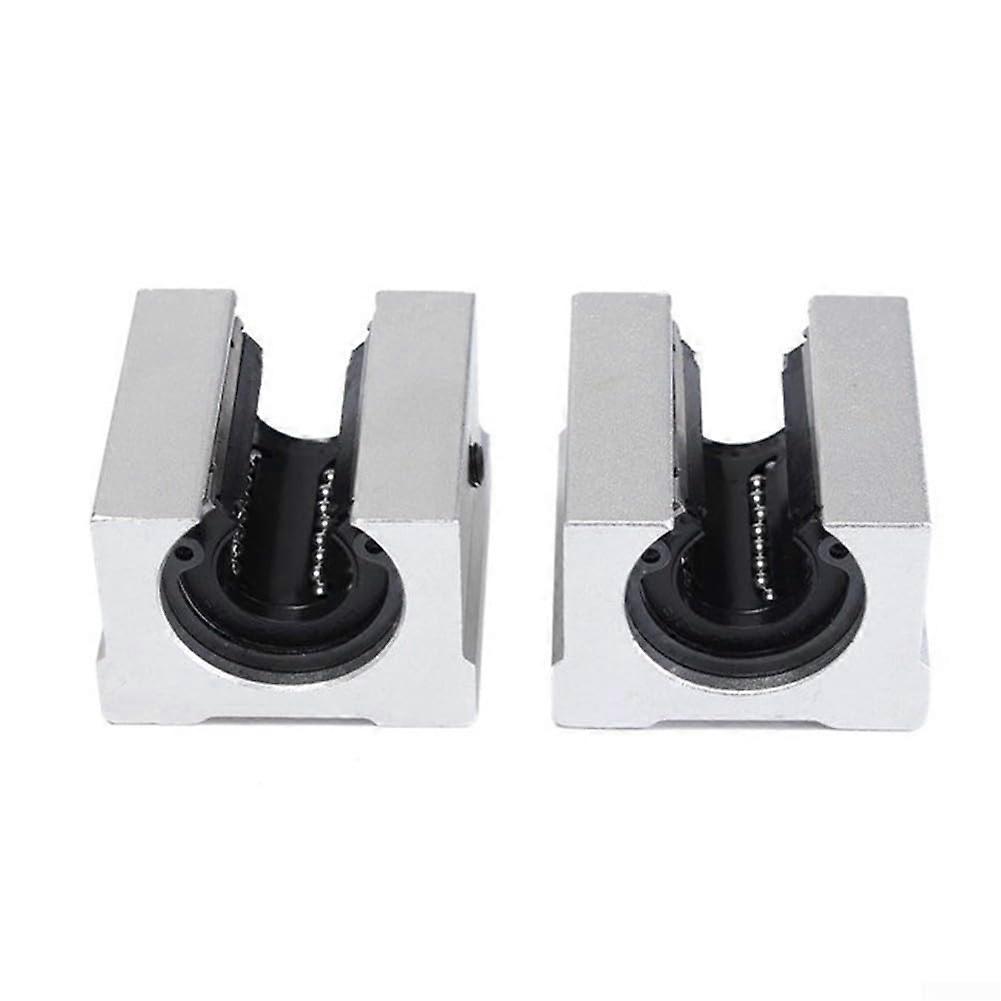 2PCS SBR16UU 16mm Open Linear Bearing Block for CNC Linear Slide with Smooth Precision Movement