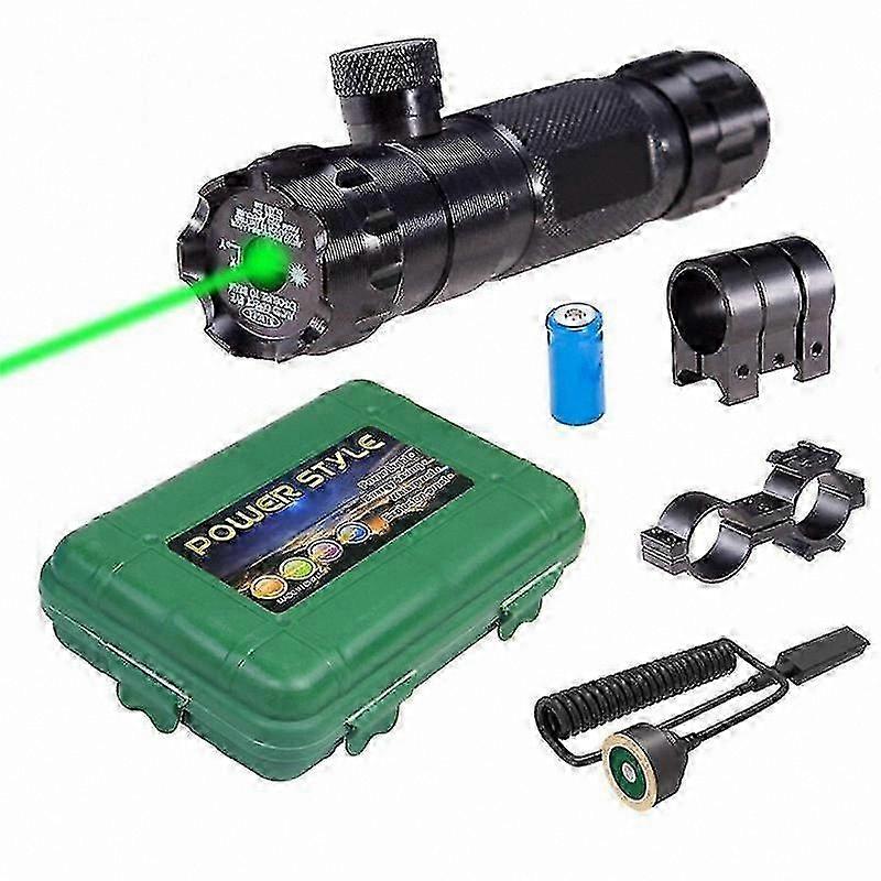 High-Power Laser Pointer CNC Aluminum Green Laser Sight Durable Red Dot
