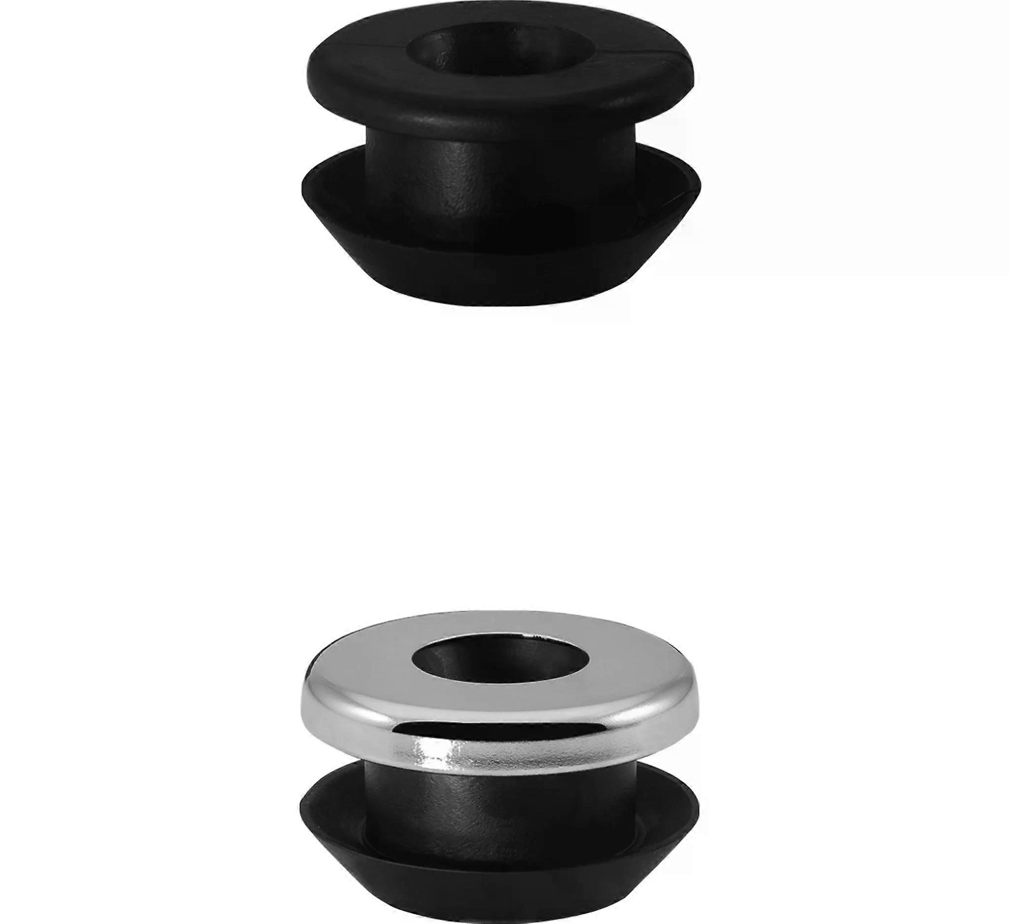 Schmidt MÜLET-URINAL-VERBINDER, 602810, SCHWARZ + ROSETTE 12,5