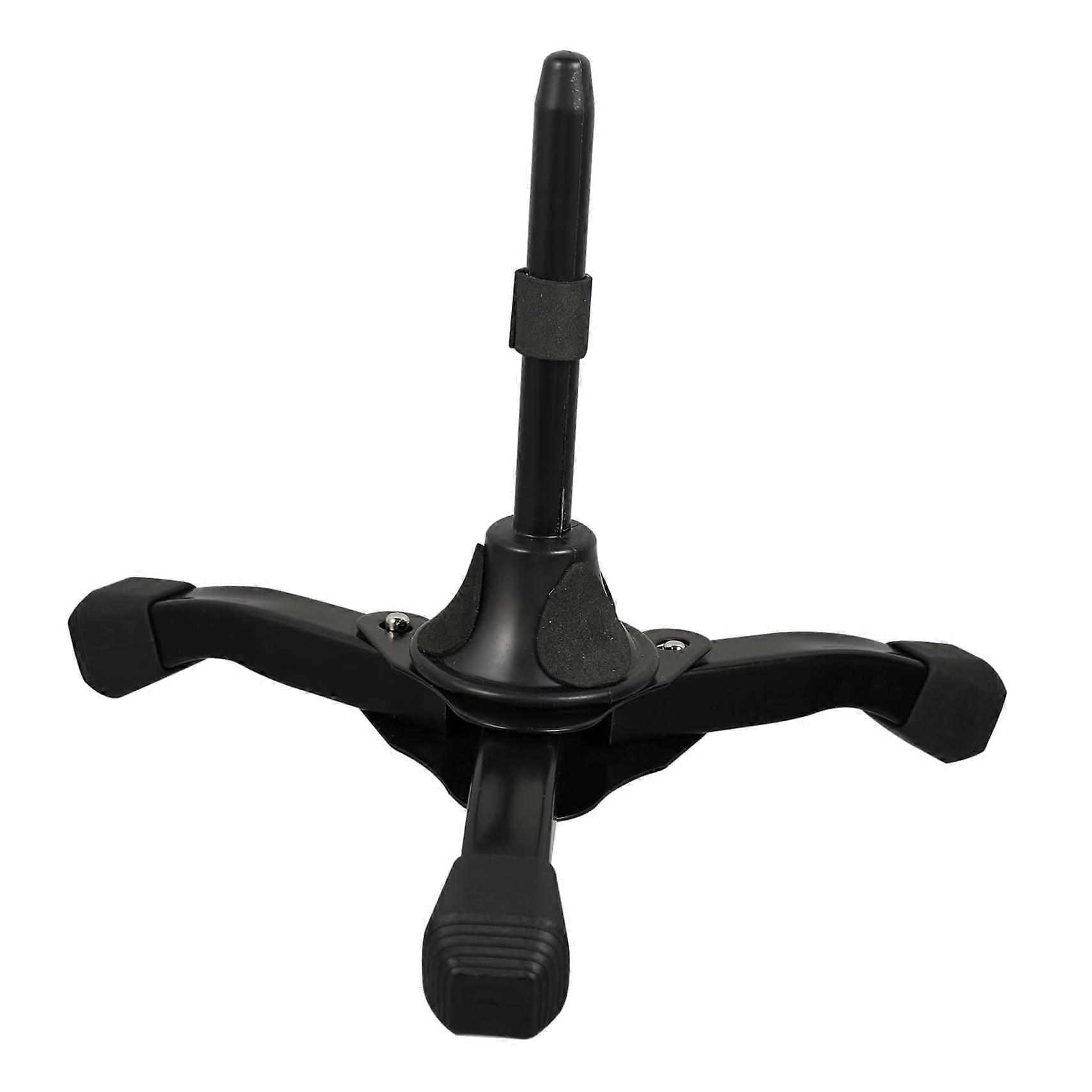 Foldable Flute and Clarinet Stand with Secure Grip, SpaceSaving Tripod Design for Travel