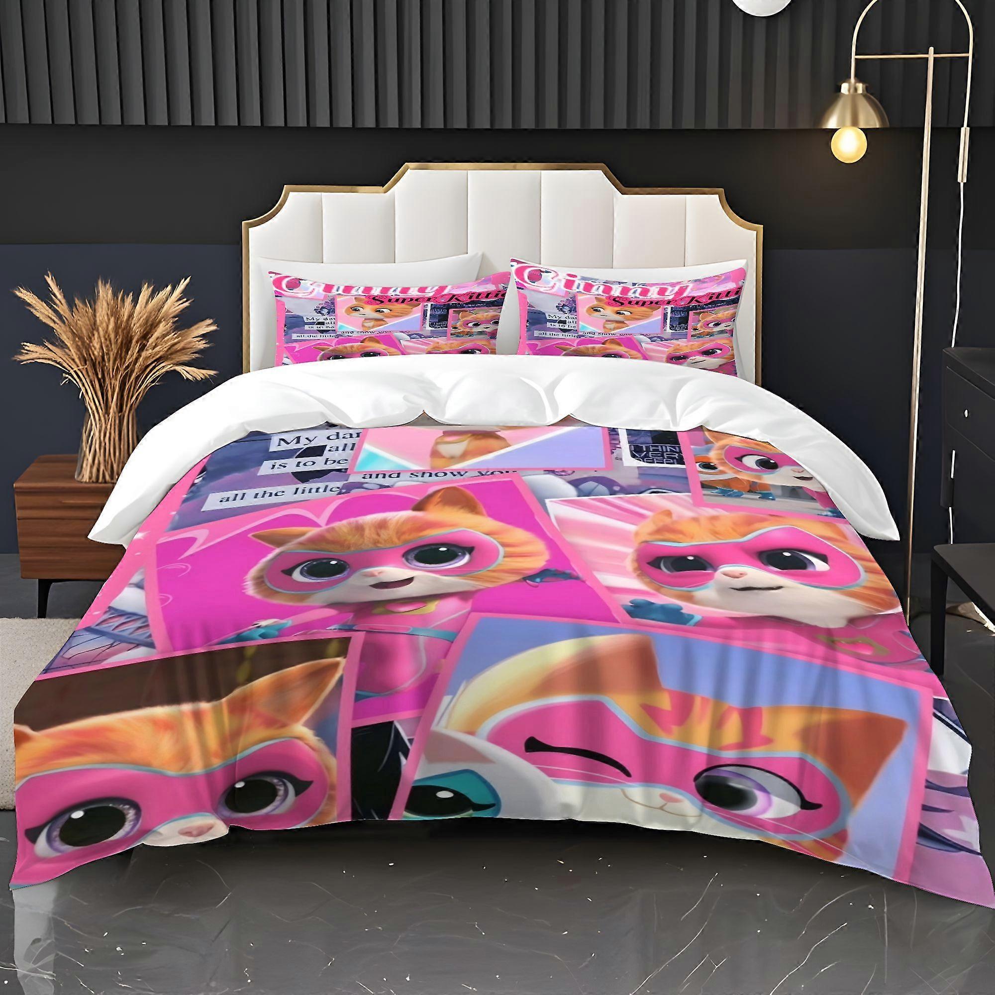 Super Kitten Bettwäsche-Set mit Print