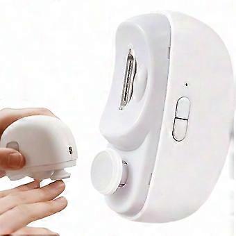 Elektriske negleklippere til voksne, seniorer og studerende, 3-i-1 automatisk negleklipper med ergonomisk grebsvenligt design