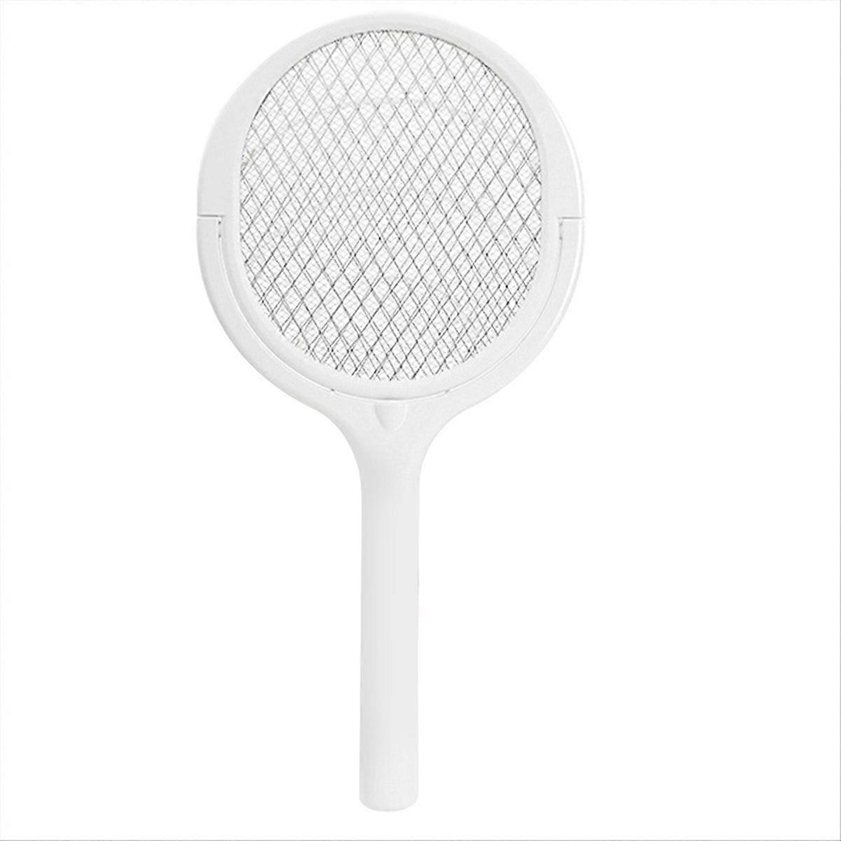 Rotating Head Rechargeable Fly Swatter Electric Fly Swatter Racket