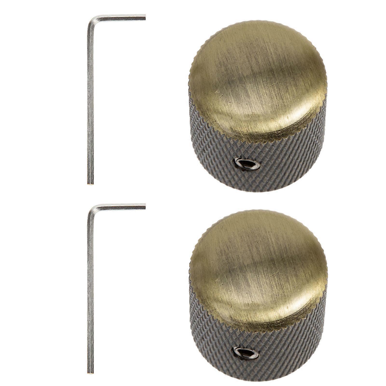Instrument Accessories Guitar Knobs for Volume Control with Wrench 2Sets