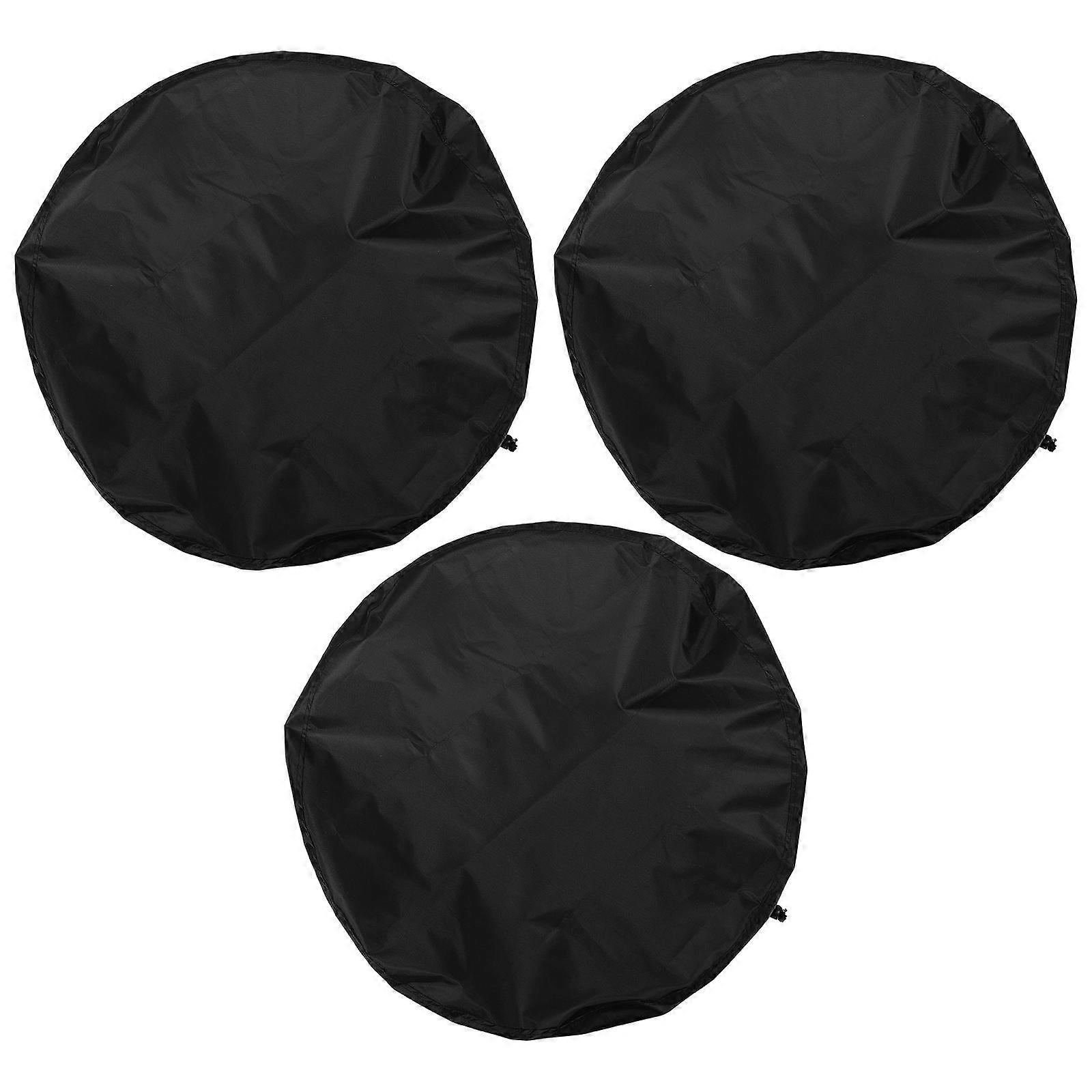 Splashproof Drum Cover Bucket Cover for Rain Protection 12Pcs