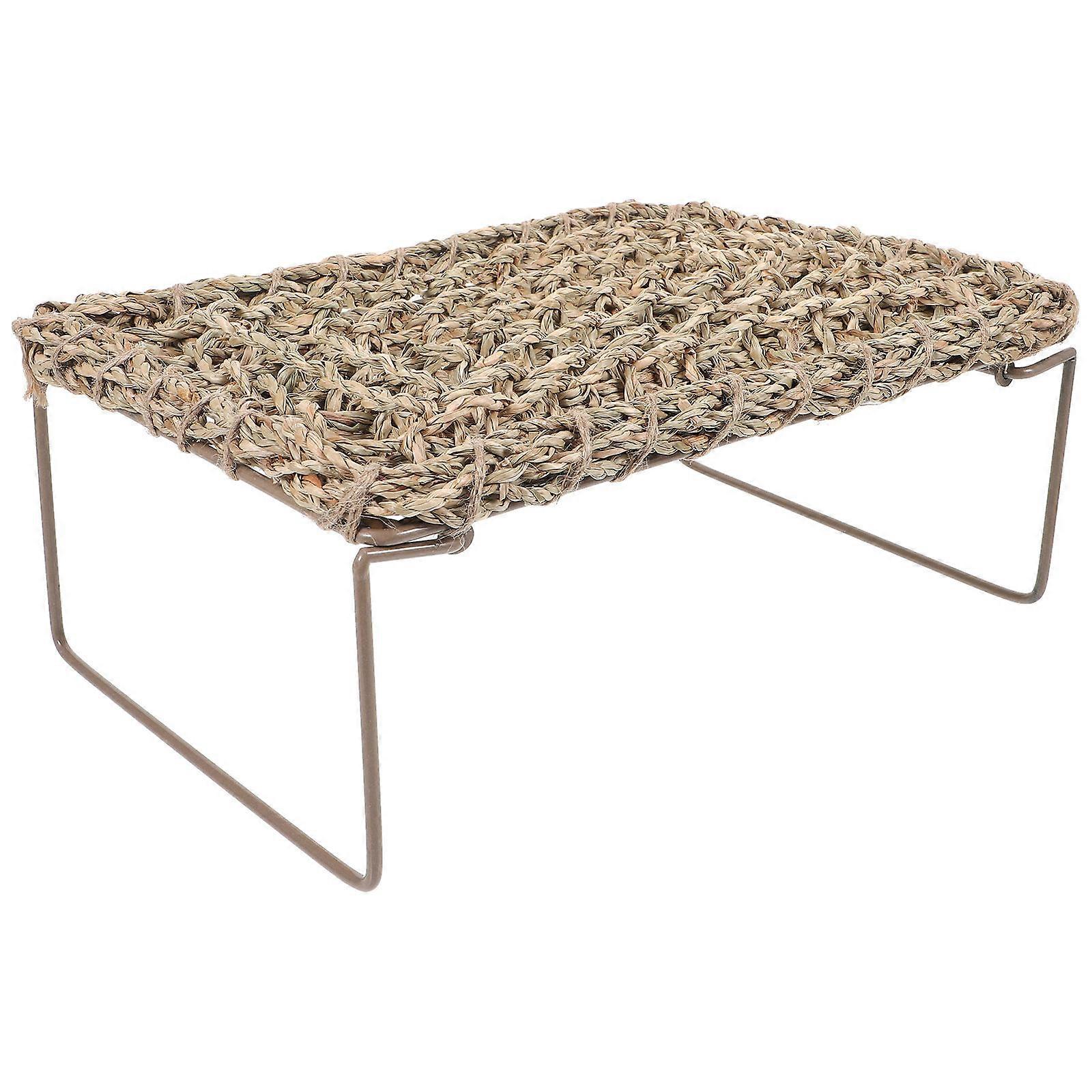 Lounger Bed For Bearded Dragon Reptile Lizard Sleeping Bed Rectangular Shape Playing 1Set