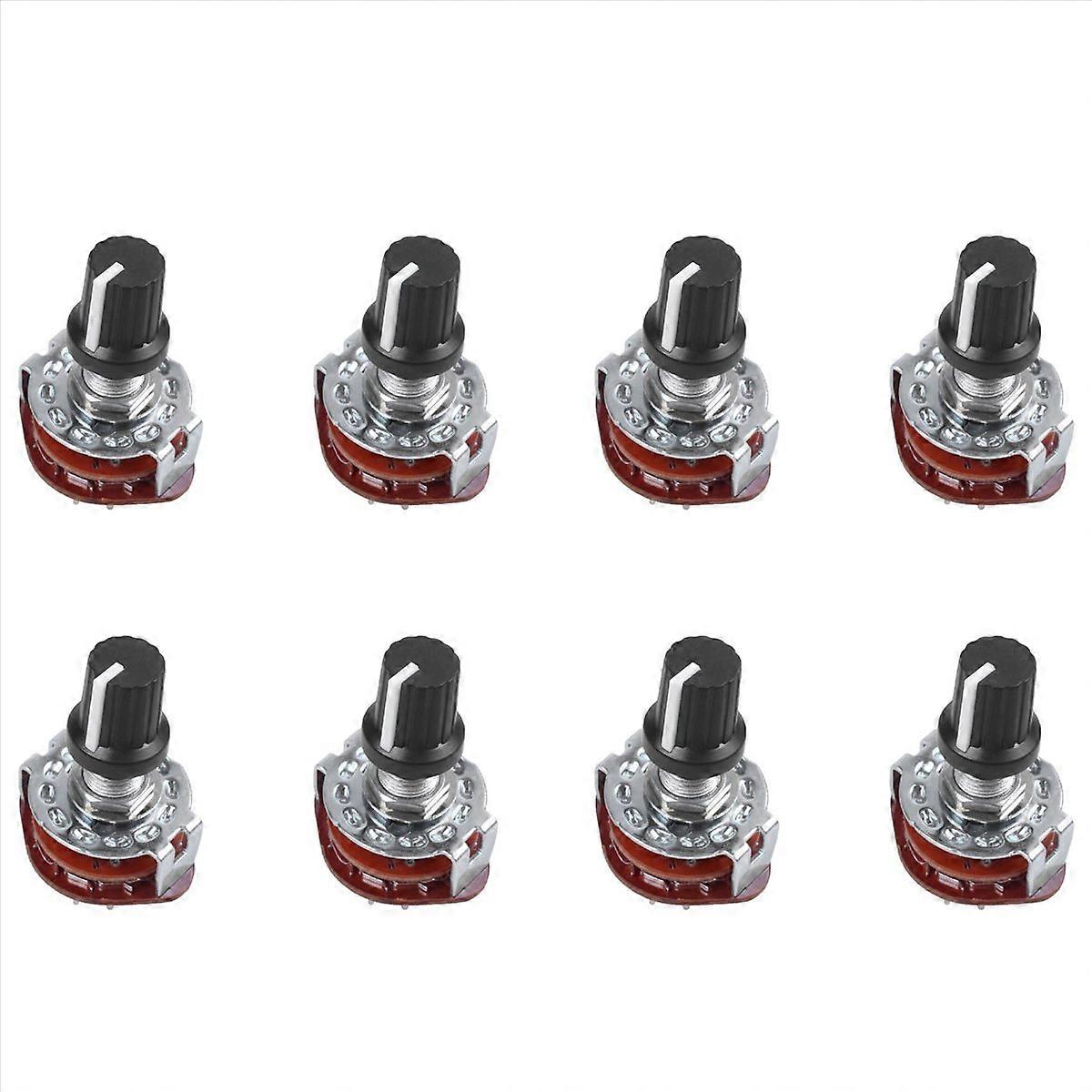 8X Electronic Machine 4P3T 4Pole 3 Position 2 Deck 16 Pin Rotary Switch