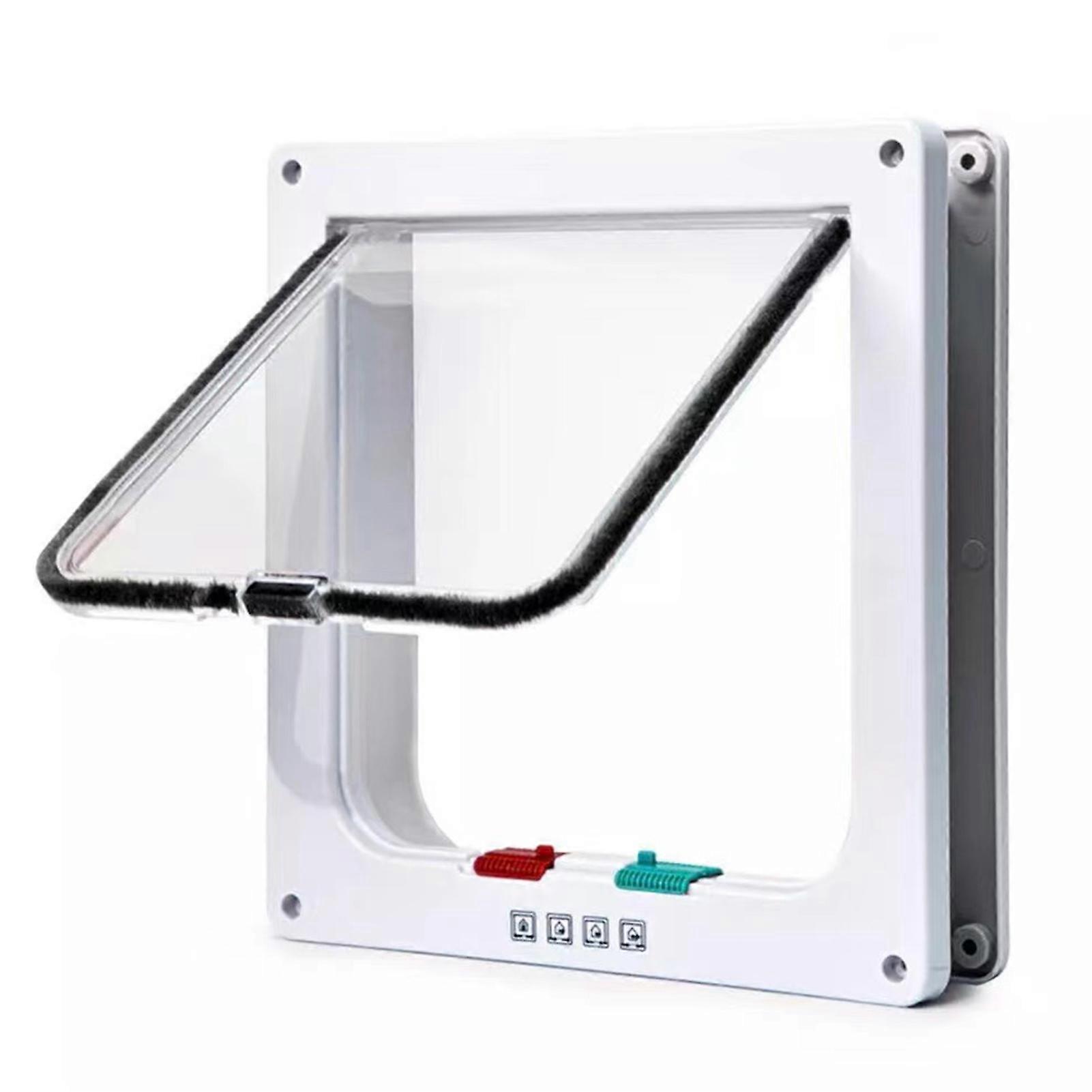 Plastic Cat Flap Sturdy Construction for Household