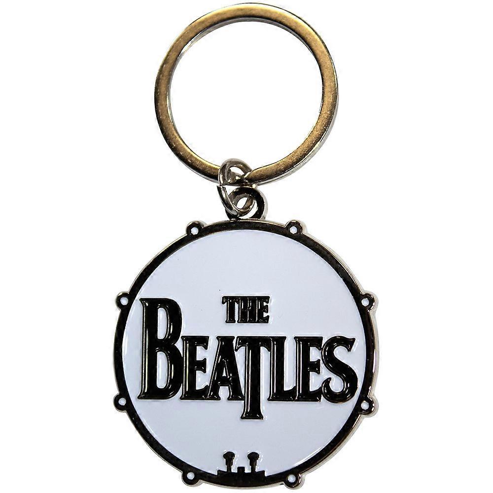 The Beatles Keyring Drum Band Logo Keychain