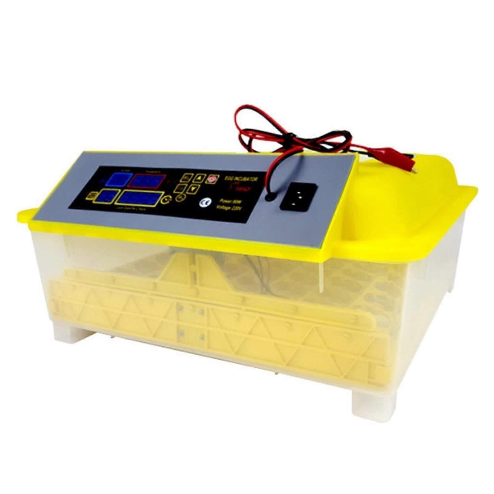 48 Egg Incubator with Automatic Turning, Digital Temperature and Humidity Control for Poultry Ref: 9876