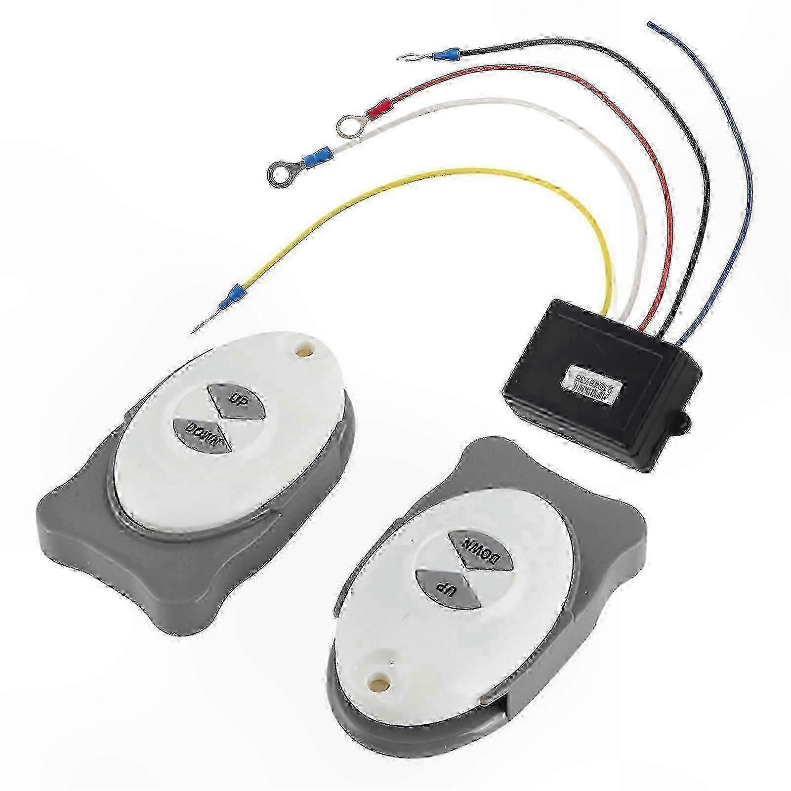 Wireless Remote Control for Marine Windlass Switch Trim Controller Boat Sailing