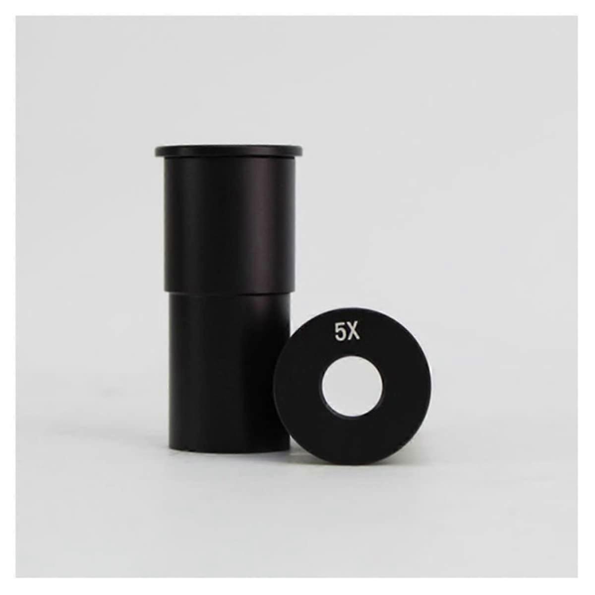 5X Microscope Eyepiece 23.2mm Wide Field Viewing Optical Lens for Compound Microscope Upgrade