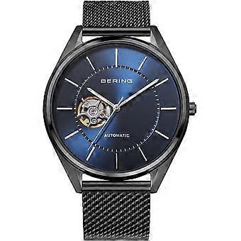 Bering Preto Aço Inoxidável Automático 16743-227 Relógio Masculino
