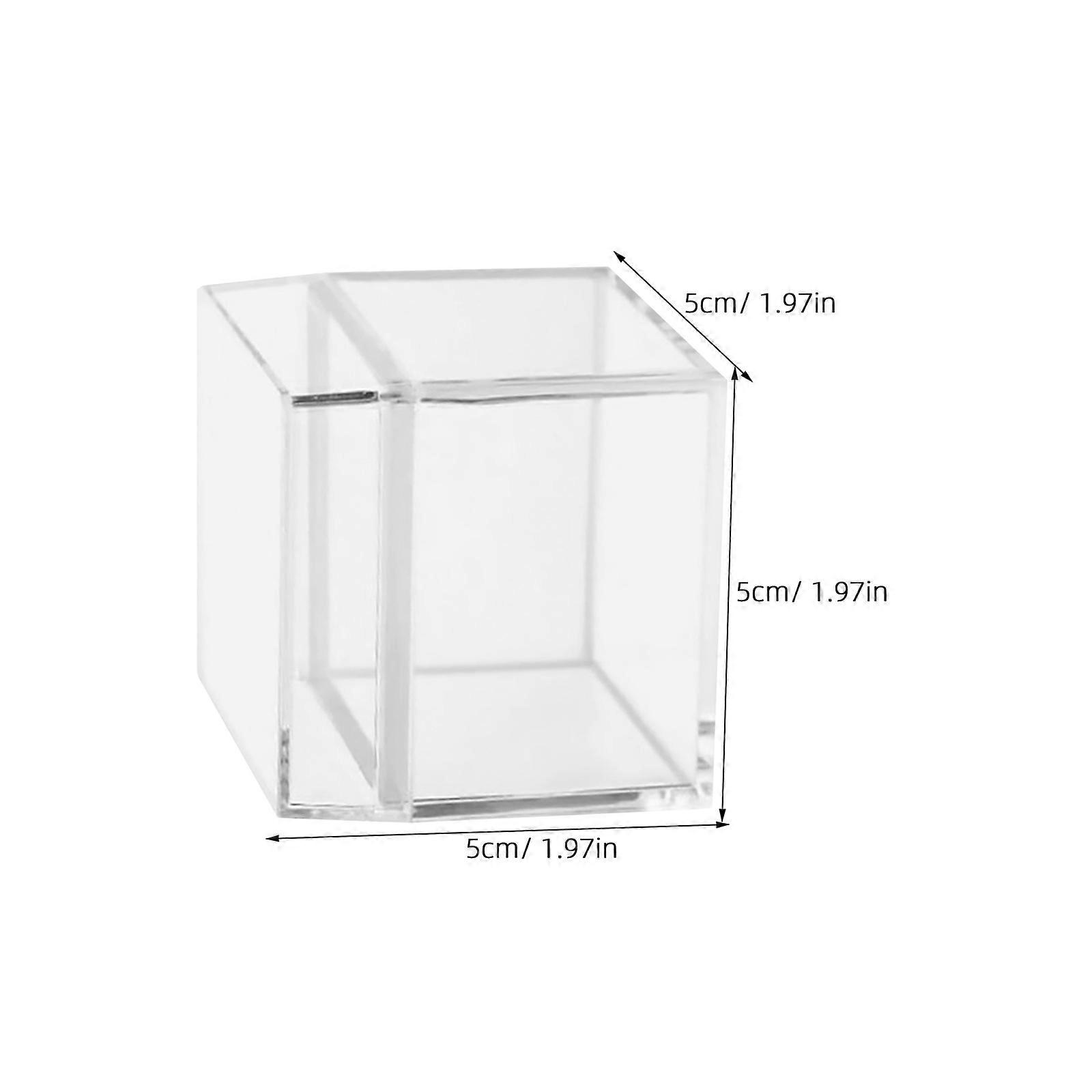 12pcs Square Candy Boxes Candy Cases Clear Candy Holders Candy Packing Boxes