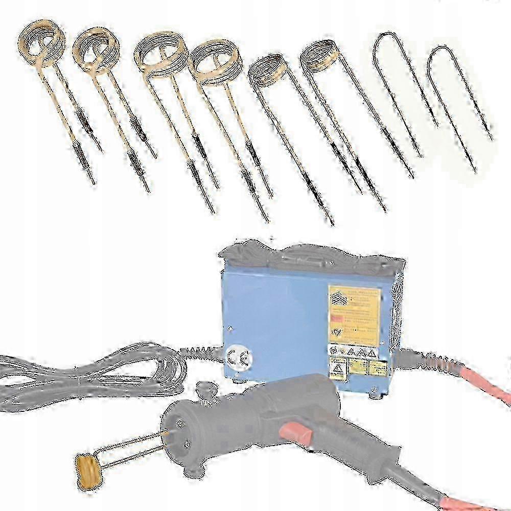 High-Performance 8-Piece Induction Heater Coils Set for Universal Use