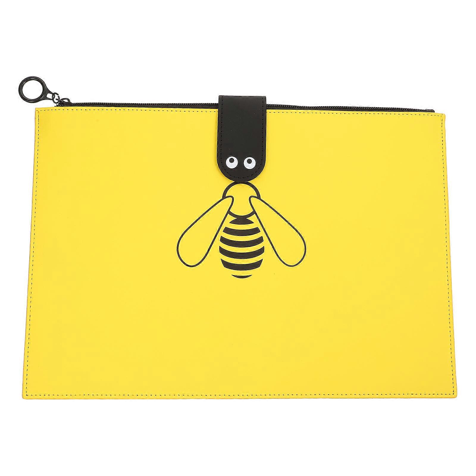 File Storage Bag for Document Protection Yellow