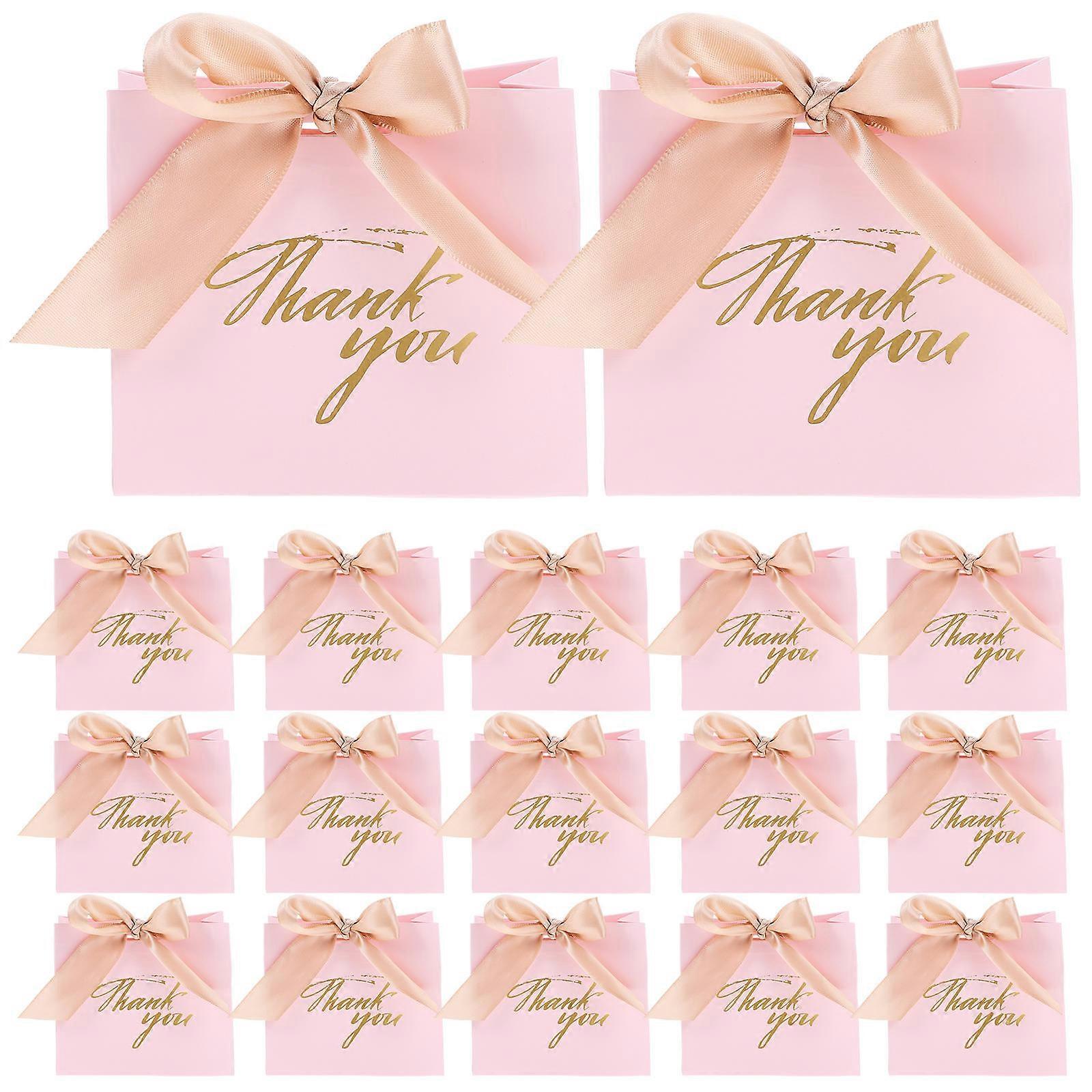 Wedding Candy Boxes Pink for Storage 30Pcs Decorative Party Candy Boxes