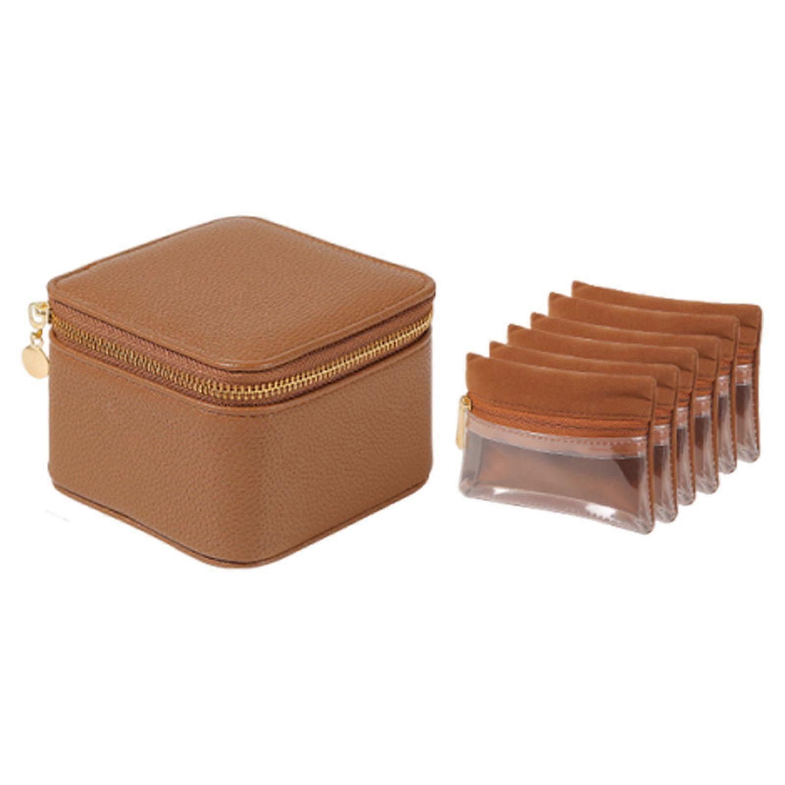Small Case Jewelry Storage Bag Multipurpose Soft Lining Portable Earring