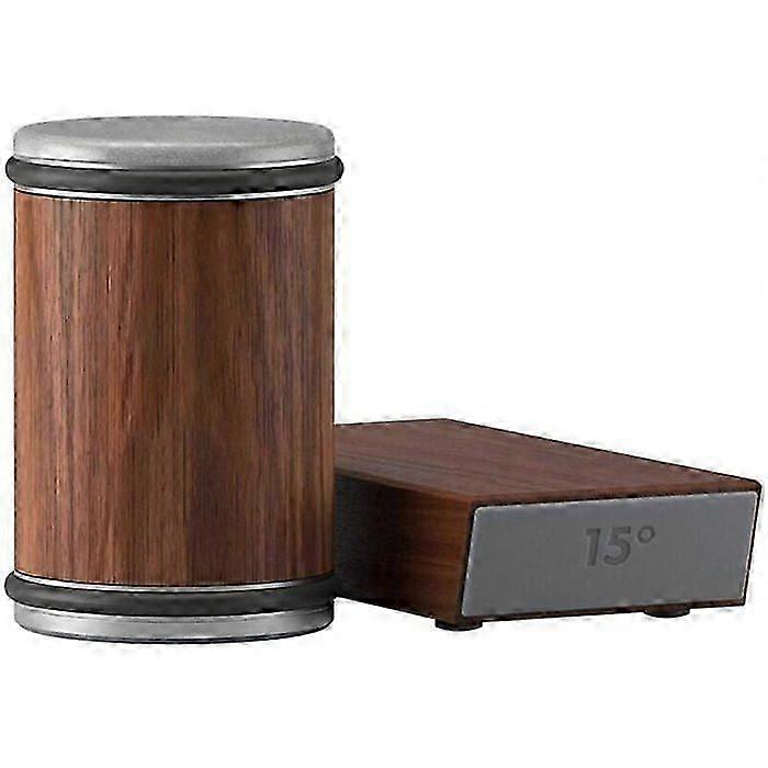 HORL 2 Walnut Rolling Knife Sharpener|Kitchen Knife Sharpener compatible with Razor Sharp Edges Made in Germany|Easy Knife Sharpening Kit