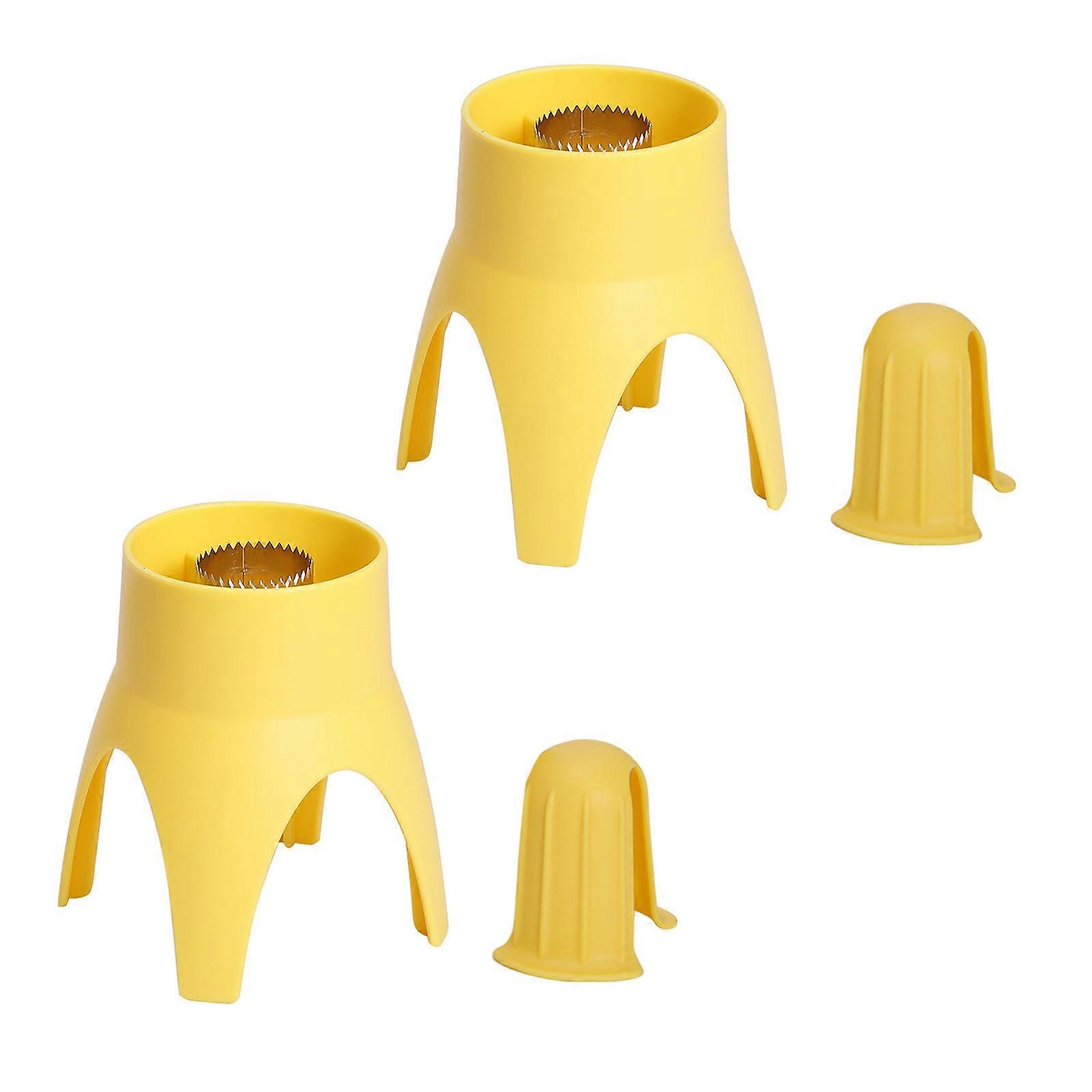 Professional Corn Kerneler Device With 430 Stainless Steels Blade Ergonomic Handle Corn Stripper Tool Kitchen Accessory Multicolor