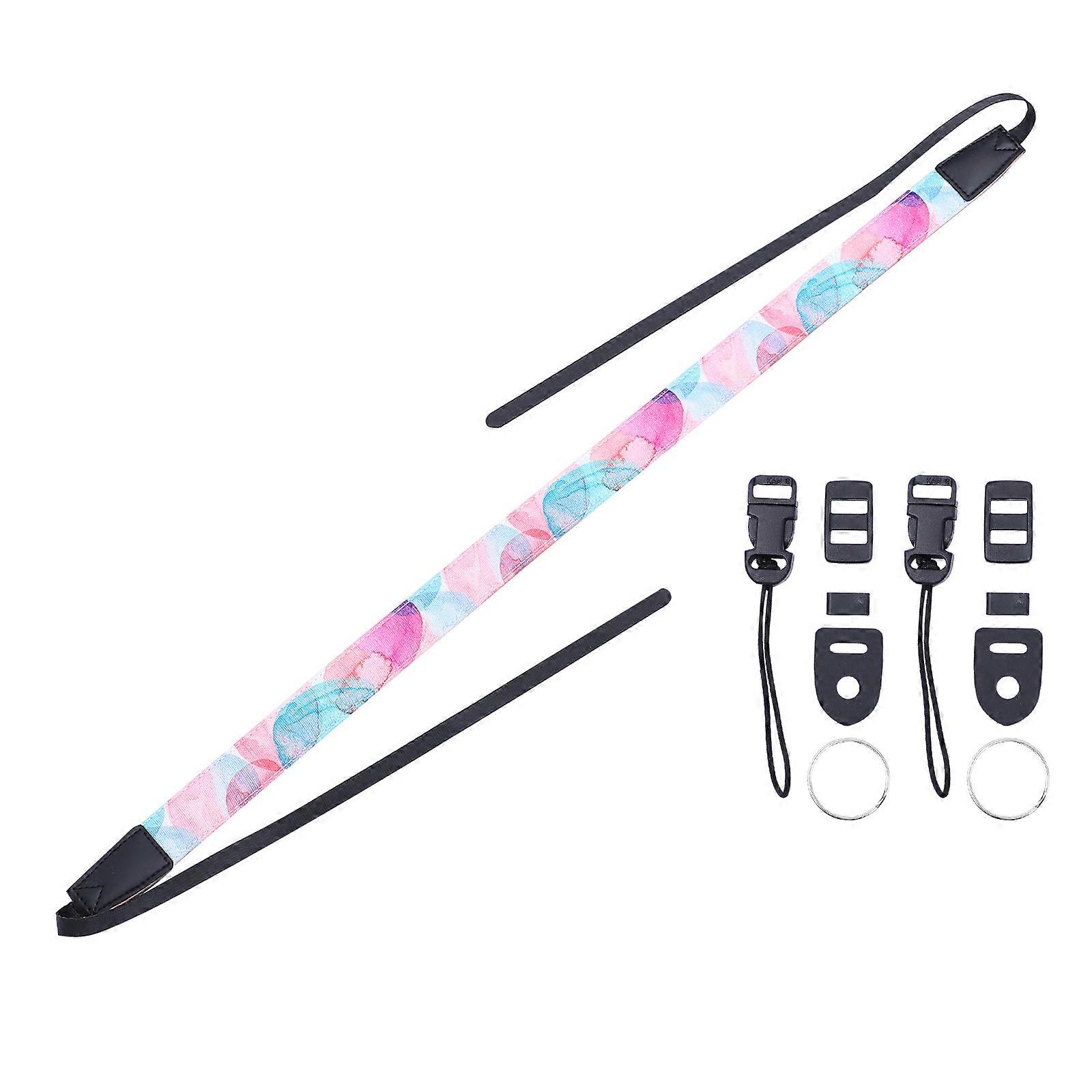 Outdoor Camera Strap Accessory for Comfortable Use with Pink Polyester