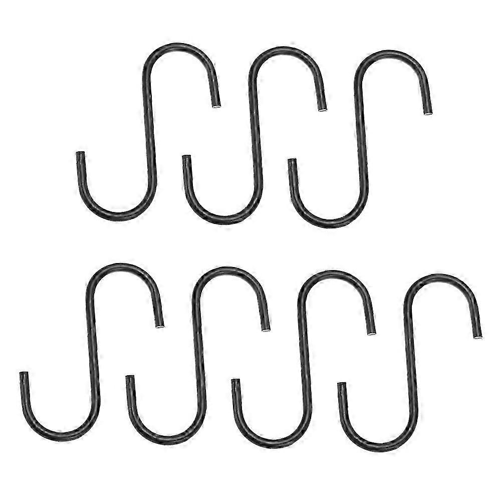 Indoor Metal Clothes Hanging Hook Multifunctional 7Pcs Set