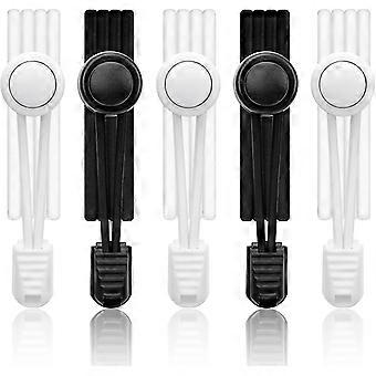 5 pares de cadarços sem gravata para adultos, cadarços elásticos, cadarços sem gravata, sem cadarço para crianças