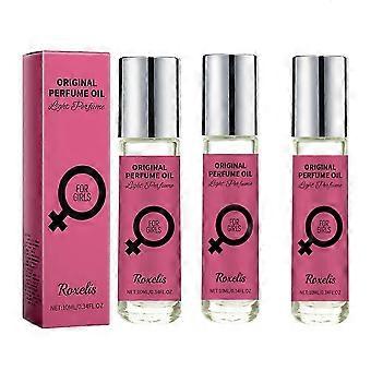 Womens Floral Eau De Toilette Elegant Long-lasting Fragrance Roller Ball Charming Perfume