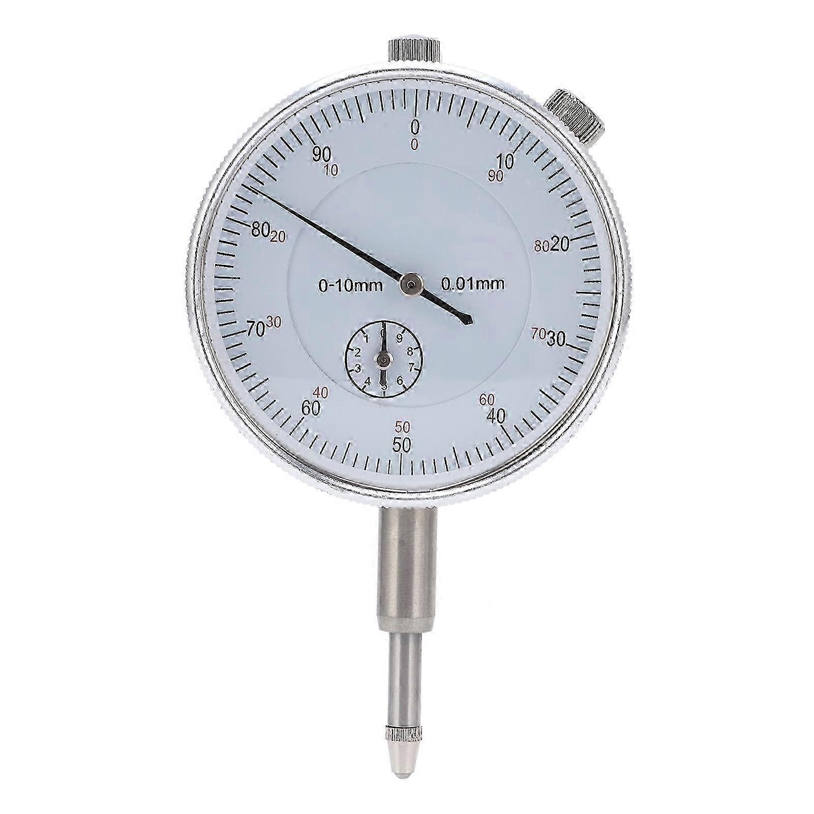 Mechanical Dial Test Indicator High Accuracy Pointer Type Dial Gauge compatible with Instrument Measurement 0-10mm