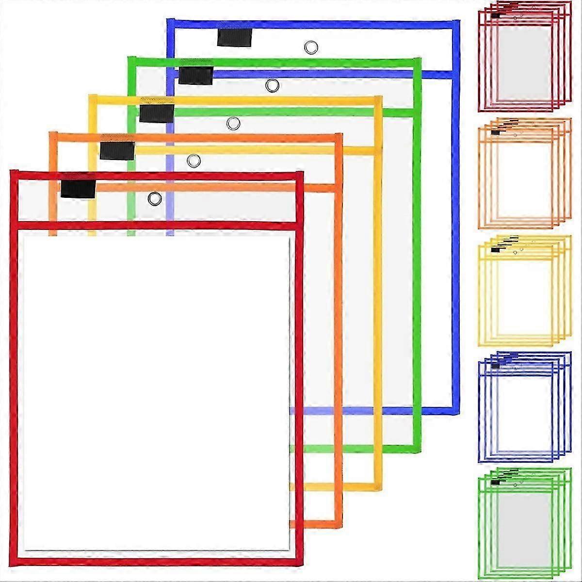 25 Pack Assorted Job Ticket Holders
