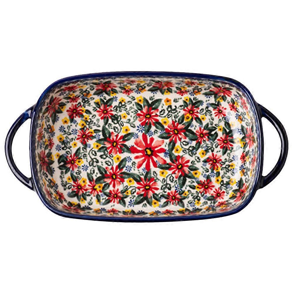 Ceramic Baking Dish Rectangular Bakeware Food Storage Dish Ceramic Baking Pan
