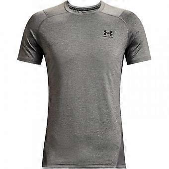 Under Armour Mens HeatGear Mesh Panel Fitted T-Shirt