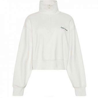 Calvin Klein Womens/Ladies Embroidered Logo Fleece Sweatshirt