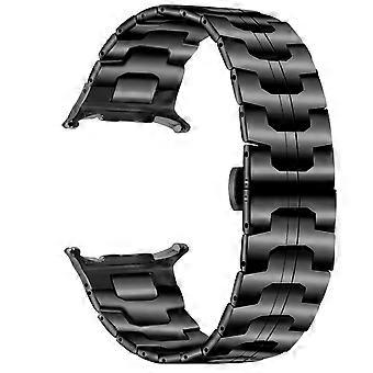 Electroplate Color Strap for Galaxy Watch Ultra (2025) 47mm Metal Watch Band with Butterfly Clasp