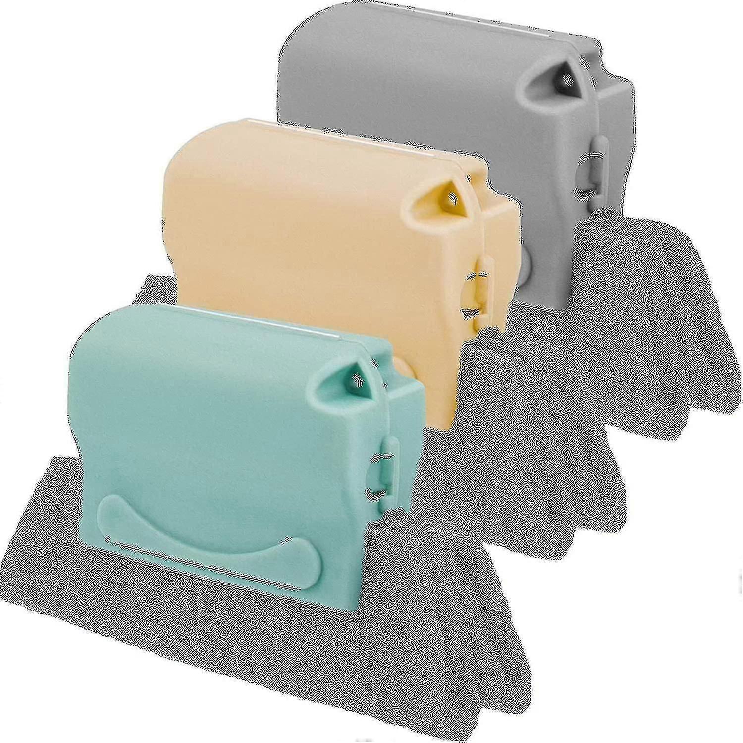3 Pcs Window Grooves Cleaning Brush-CE